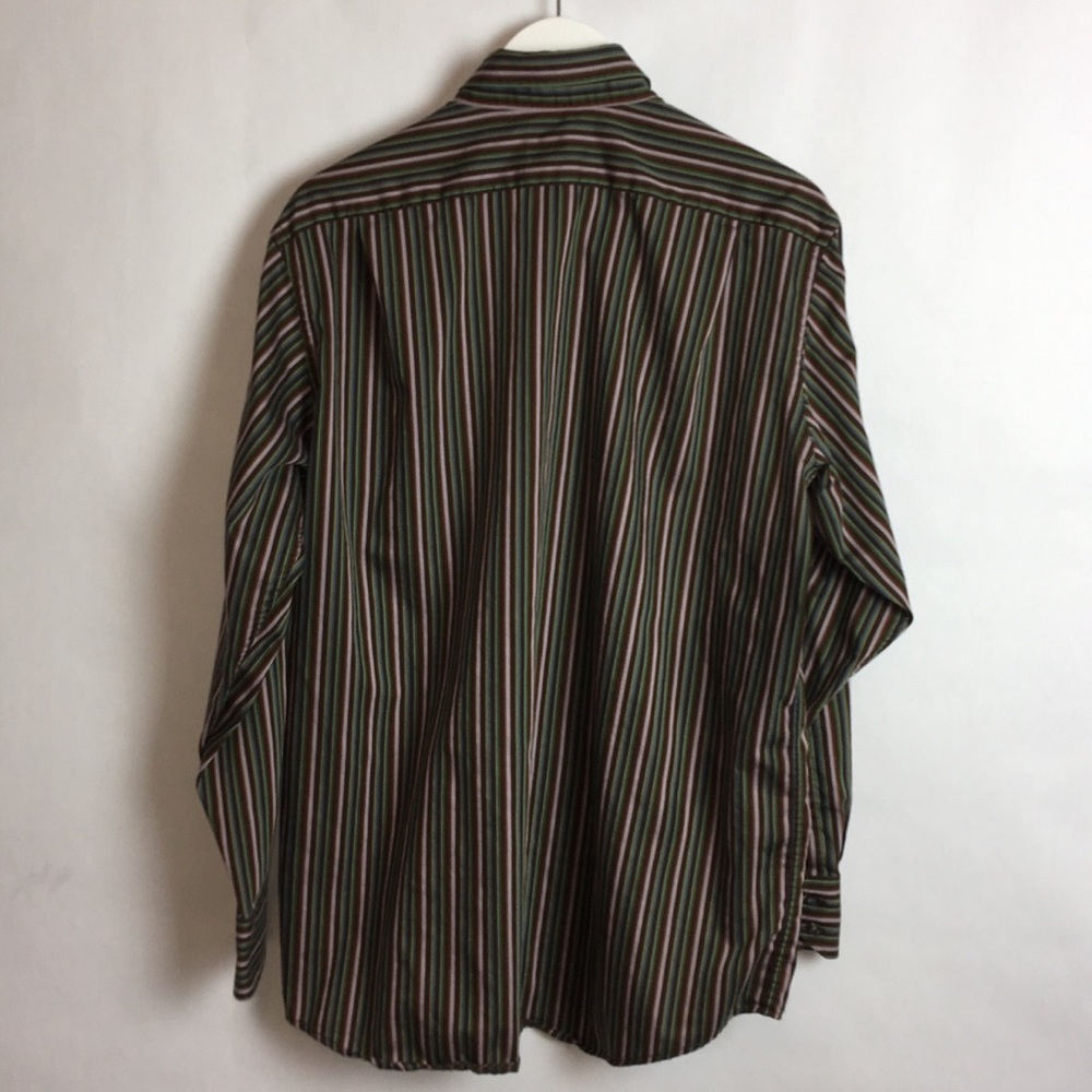 Lacoste Men's Long Sleeve Button Up Shirt Size 44 - Picture 3 of 3